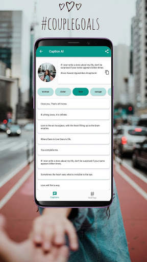 Caption AI :Captions and Hashtags for Instagram/FB screenshot 7