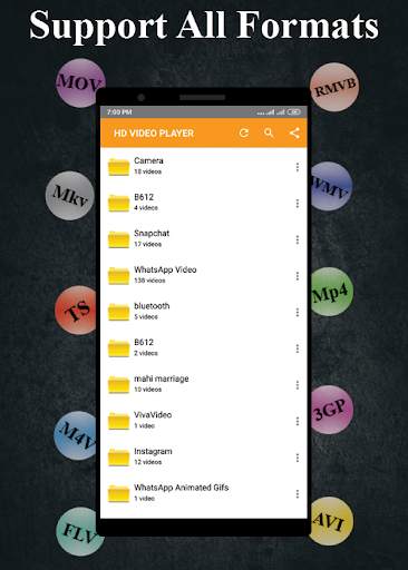 MP4 Video Player 2021: Support All Formats screenshot 4