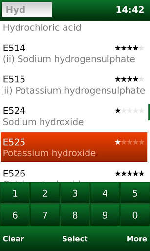 E-Codes Free: Food Additives screenshot 2