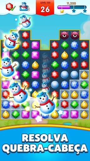 Jewel Legend－Combinar 3 Pedras screenshot 2