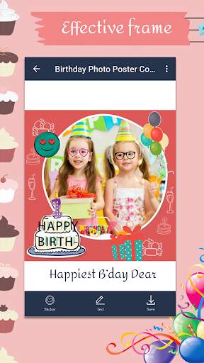 Birthday Photo Poster Collage screenshot 7
