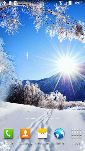 Winter Live Wallpaper screenshot 5
