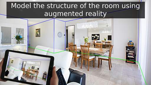 Floor plan - Home improvements in AR - Wodomo 3D screenshot 3