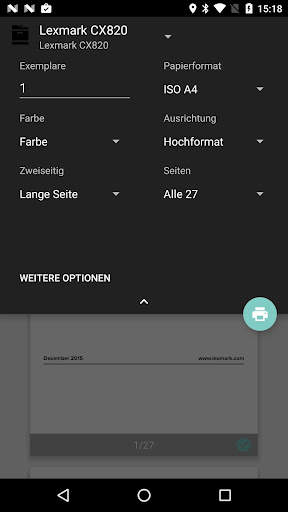 Lexmark Print Service Plugin screenshot 4