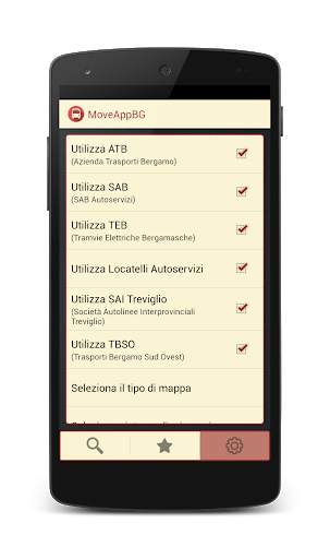 MoveAppBG - Orari ATB/SAB/TEB screenshot 2
