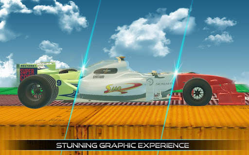 Mega Ramp Formula Car Stunt screenshot 1