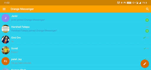 Orange Messenger screenshot 2