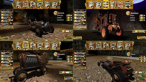 Steampunk Racing 3D screenshot 1