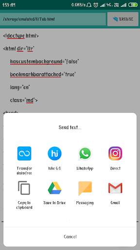 Save As any file - Create, Edit & Save text files screenshot 5