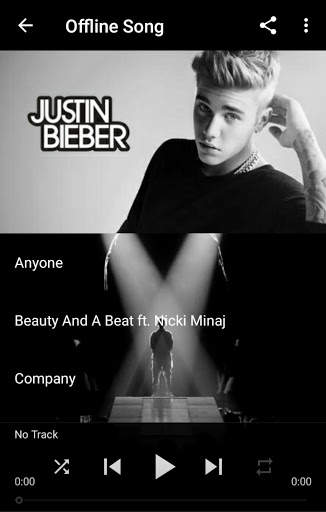 Justin Bieber Song & Lyrics screenshot 2