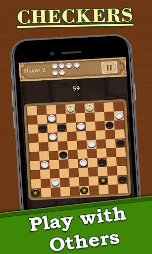 Checkers game : Draught , Dame board game screenshot 5
