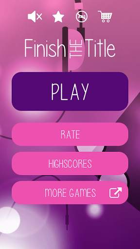 Finish The Song Title - Free Music Quiz App screenshot 1