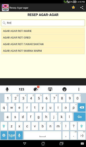 Resep Kue Agar Agar screenshot 2