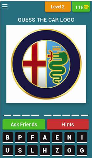 Car logo game screenshot 1