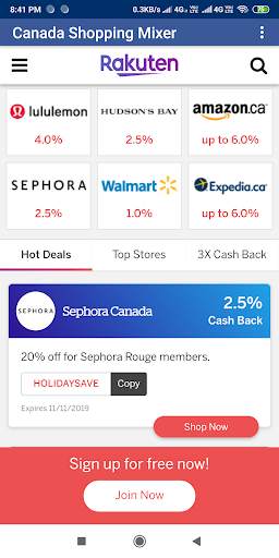 Canada Shopping Mixer screenshot 5