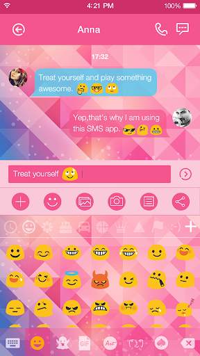 Light Messages Theme screenshot 4