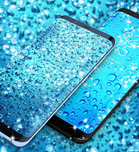 Water drops live wallpaper screenshot 6