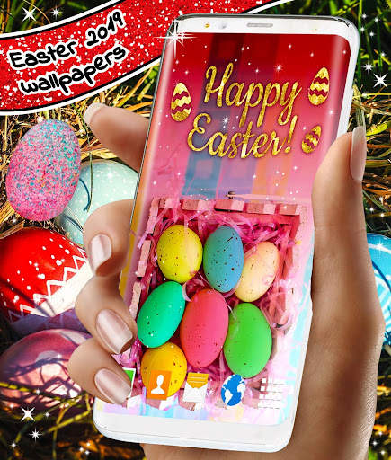 Easter Live Wallpaper 🐰 Egg and Rabbit 4K Themes скриншот 8