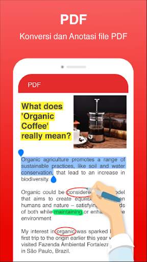 Pembaca dokumen: PDF Word Docx screenshot 2