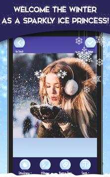 Winter Crown Stickers – Ice Princess Camera screenshot 2