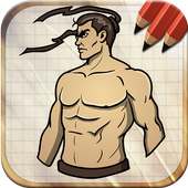 Draw Fight Shadow