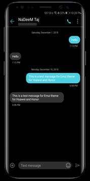 Galaxy S10 Dark theme for Huawei screenshot 7