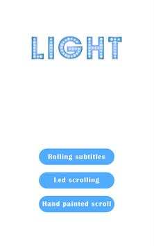Scroller Text Light 1 تصوير الشاشة