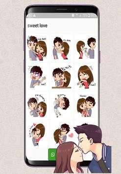 Love Romance Sticker for WhatsApp - Kiss and Hugs screenshot 6