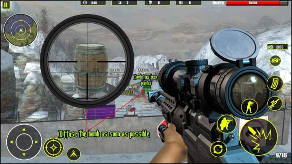 Snow Sniper Shooting 2017 screenshot 2