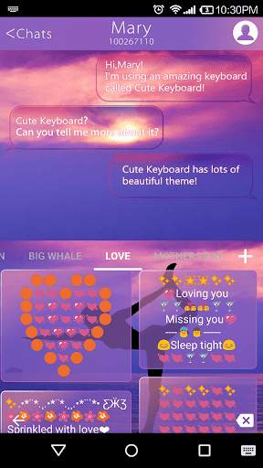 Love Yourself Emoji Keyboard screenshot 4