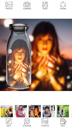 PIP Magic Camera photo effect स्क्रीनशॉट 1
