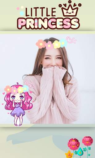 kawaii Anime Face Maker: Cute Camera Filters screenshot 1