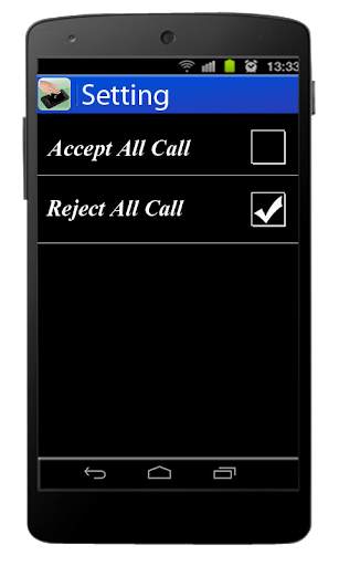 Air Call Receive/Reject 4 تصوير الشاشة