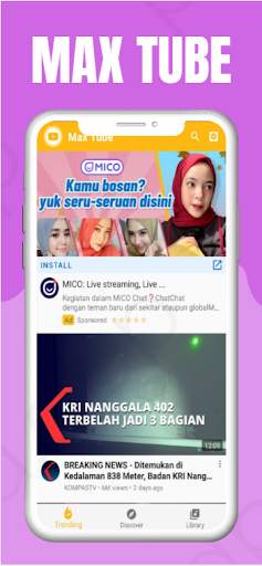 Max Tube - Video Tube Downloader & Floating Player screenshot 1