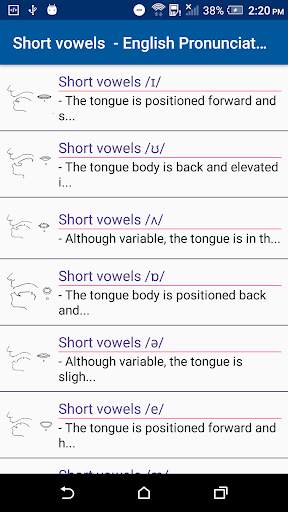 English Pronunciation screenshot 2
