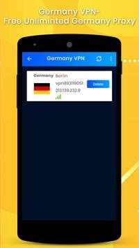 Germany VPN screenshot 2