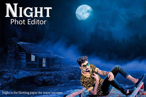 Night Photo Editor - Photo Frame screenshot 5