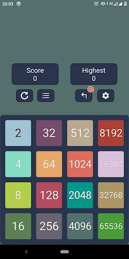 Classic 2048 Game screenshot 2
