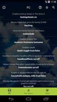 Cheats for The Sims 4 screenshot 1