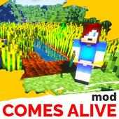 Comes alive mod for minecraft pe logo