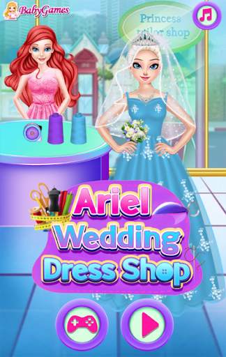 PRINCESS Wedding SHOP - Dress up games for girls screenshot 1