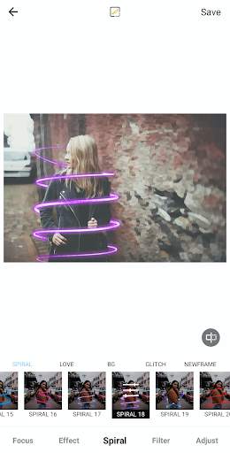 Auto Blur Background Photo Editor - Glitch BG,Neon screenshot 5