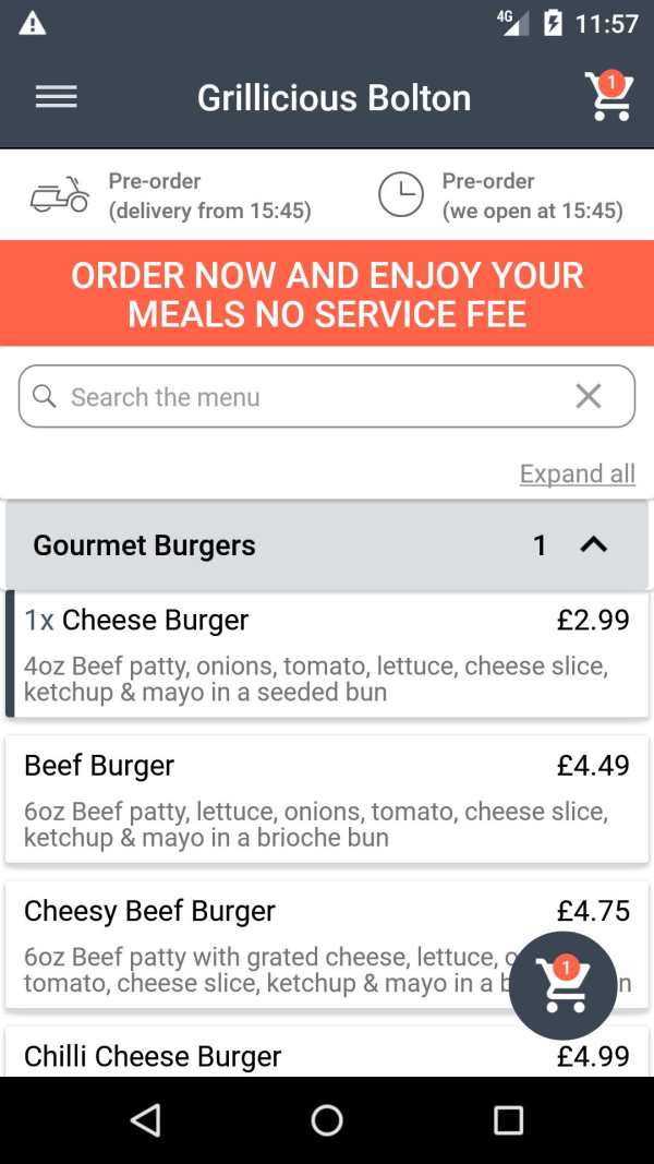 Grillicious Bolton screenshot 2