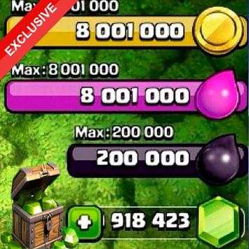 💎 Simulador for coc - hack juegos gratis screenshot 2