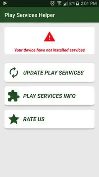 Update Play Store & Google Play Services Info 3 تصوير الشاشة