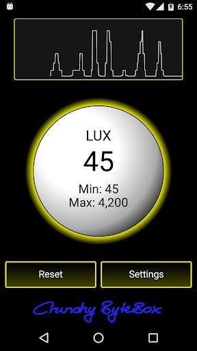 Lux Meter screenshot 1