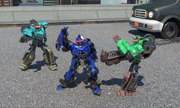 Mini Police War Robot स्क्रीनशॉट 3