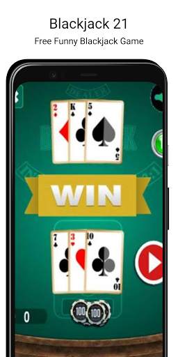 BlackJack 21 - Free Casino Card Game screenshot 1