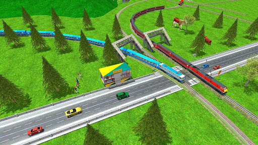 Long European Train Driving New Train Free Game screenshot 10