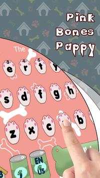 Pink bones puppy keyboard स्क्रीनशॉट 3